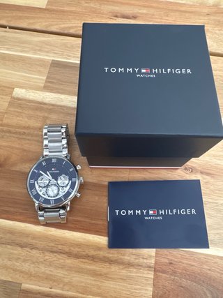 Reloj Tommy Hilfiger Legend 1710569 Azul/Plata
