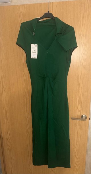 Vestito Zara verde taglia M