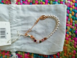 Pulsera Bimba y Lola perlas y piedras