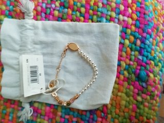 Pulsera Bimba y Lola perlas y piedras