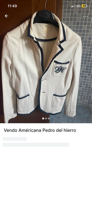 Americana Pedro del Hierro Beige