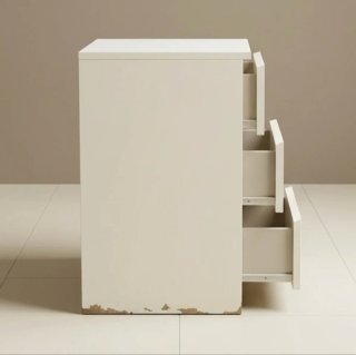 Cómoda Malm 3 cajones Ikea Blanca
