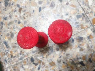 PUÑOS BH ROJOS BMX