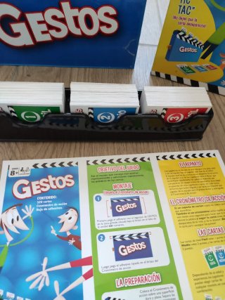 Juego de mesa Gestos