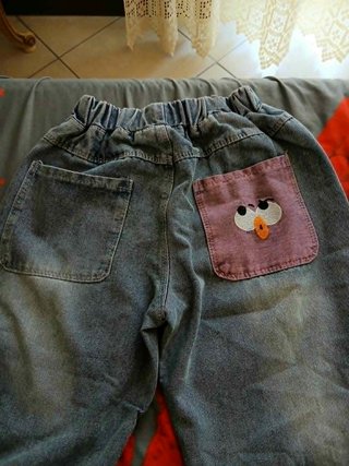 Jeans denim per bambina