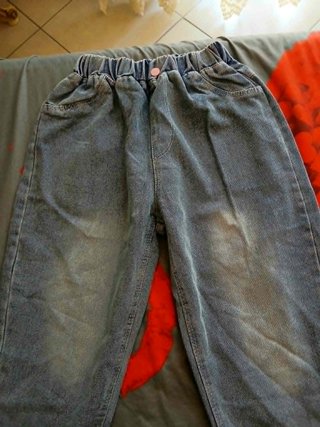 Jeans denim per bambina