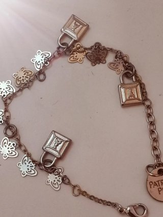 Bracciale Patrizia Pepe farfalle e lucchetti
