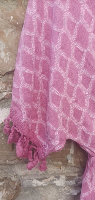 Vestido midi estampado verano talla M