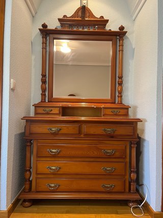 Dormitorio Matrimonio Madera 135x200