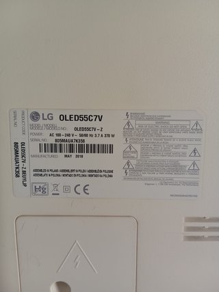 LG OLED55C7V 55 OLED 4K Smart TV