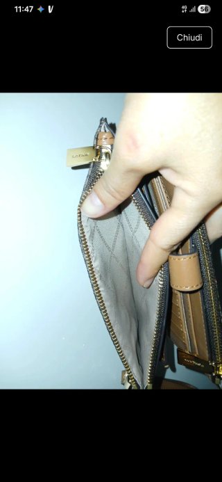 Portafoglio Michael Kors donna marrone