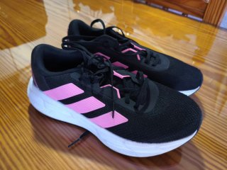 Zapatillas Adidas Niña Talla 40 Negras Rosas