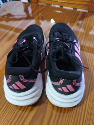 Zapatillas Adidas Niña Talla 40 Negras Rosas