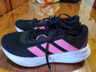 Zapatillas Adidas Niña Talla 40 Negras Rosas