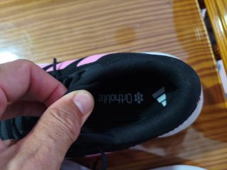 Zapatillas Adidas Niña Talla 40 Negras Rosas