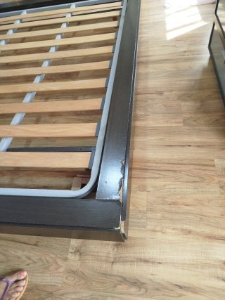 Estructura cama matrimonio + somier