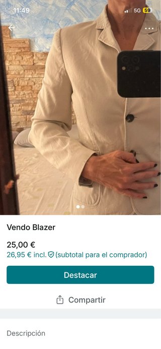 Blazer beige