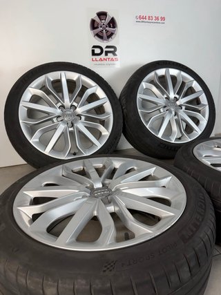 LLANTAS AUDI 19” ORIGINALES CON NEUMÁTICOS