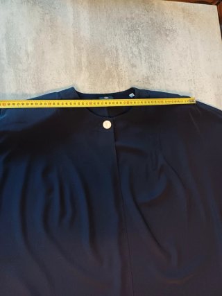 Spolverino cerimonia estivo blu Made in Italy