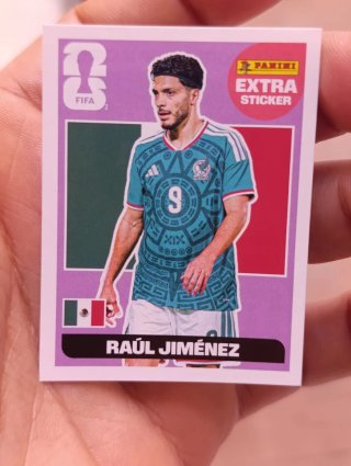 Sticker Panini Extra Raúl base Jiménez