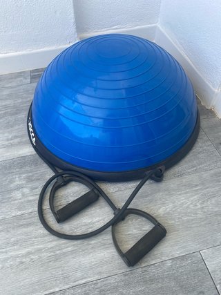 BOSU Azul con Bandas Elásticas