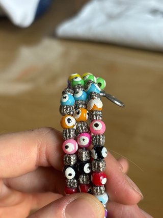 2 Braccialetti con Occhio di Allah