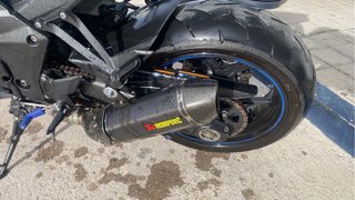Kawasaki Z1000 Naked Gris/Negra/Azul