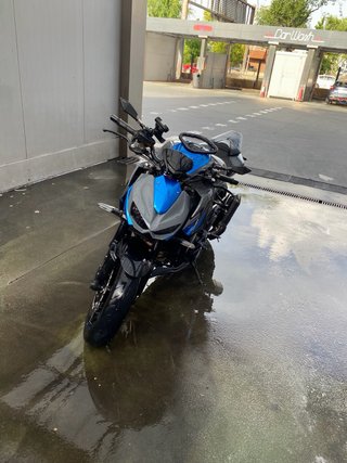 Kawasaki Z1000 Naked Gris/Negra/Azul
