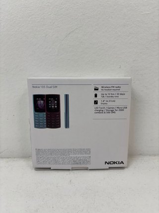Nokia 105 Negro Libre Dual SIM Teléfono Móvil