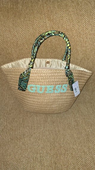 Capazo Guess Beige Multicolor