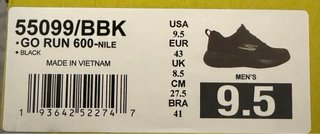 Scarpe Skechers Go Run 55099-BBK