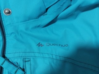 Chaquetón azul para el frío