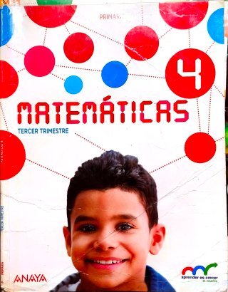 Pack de libros 4 de primaria del año 2015, Anaya.