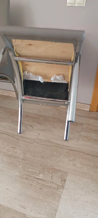 Juego de 4 sillas de comedor modernas