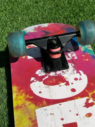 Monopatín Skateboard Diseño Tie-Dye