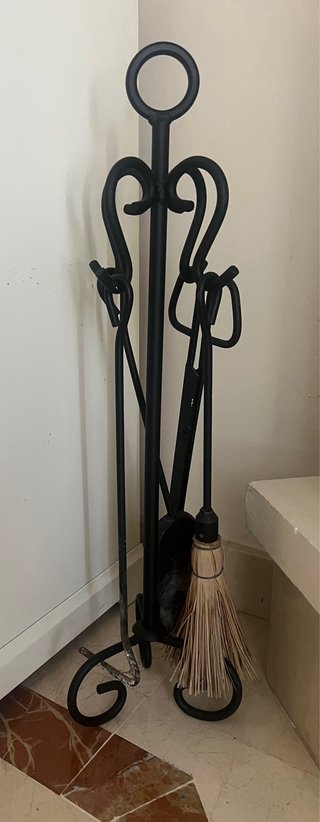 Kit de chimenea negro