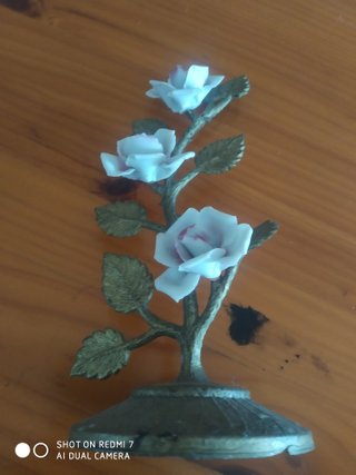 Figura Vintage Capodimonte Flores