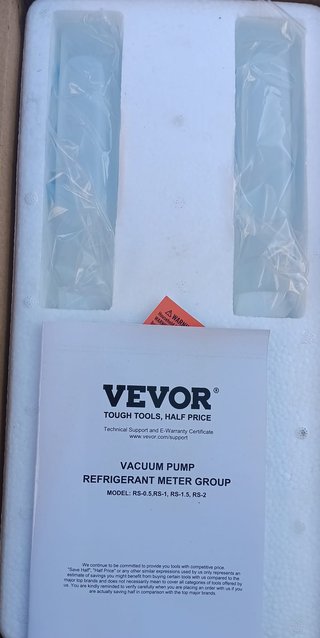 Bomba de Vacío VEVOR RS-2 Nueva