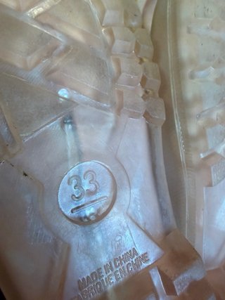 Botas de agua niña con luces