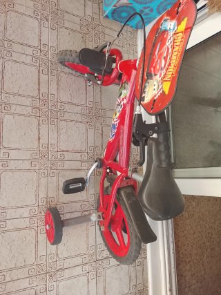 Bici infantil roja
