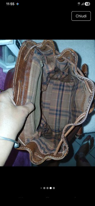 Zaino donna in vero cuoio