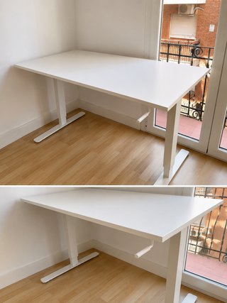 Escritorio elevable IKEA TROTTEN 120x70