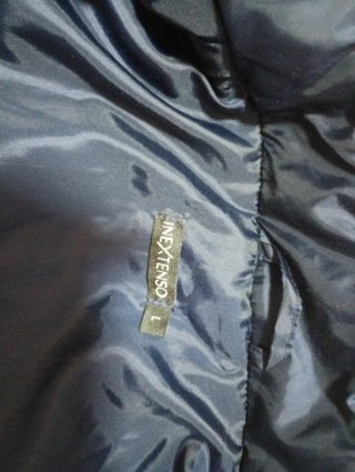 Chaqueta abrigo azul
