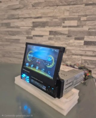 Radio Pantalla 7 Bluetooth Táctil MP5 1 din