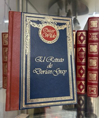 Lote libros clásicos tapa dura roja vintage