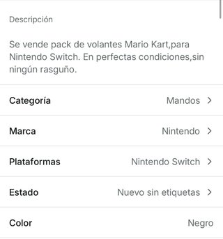 Pack Volantes Mario Kart Nintendo Switch
