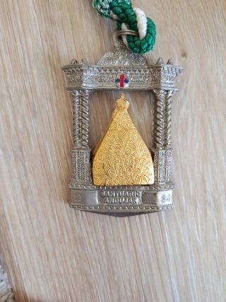 Medalla Virgen de la Cabeza 1984 Andújar Santuario