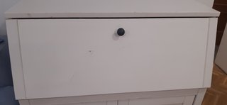 Secreter Ikea blanco madera.