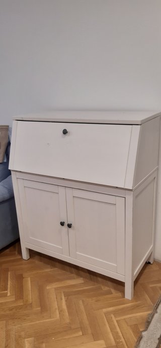 Secreter Ikea blanco madera.