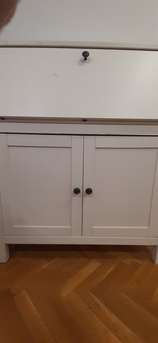 Secreter Ikea blanco madera.